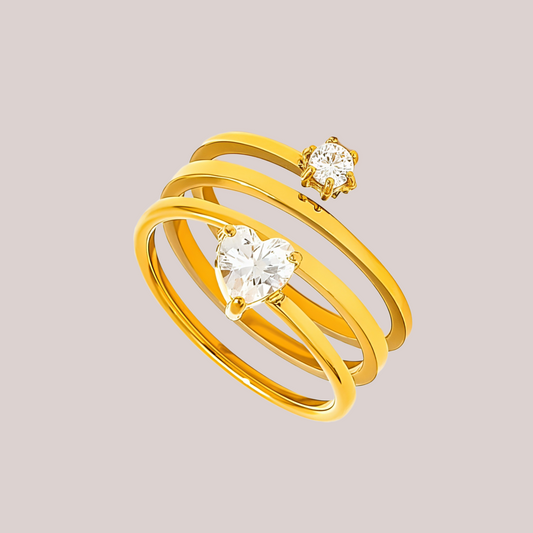NEW! Twirly Heart Ring