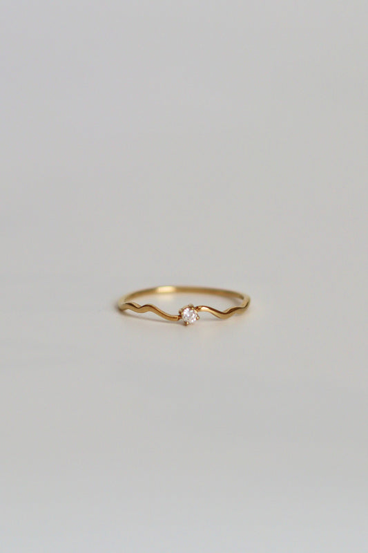 Dainty Waves Ring